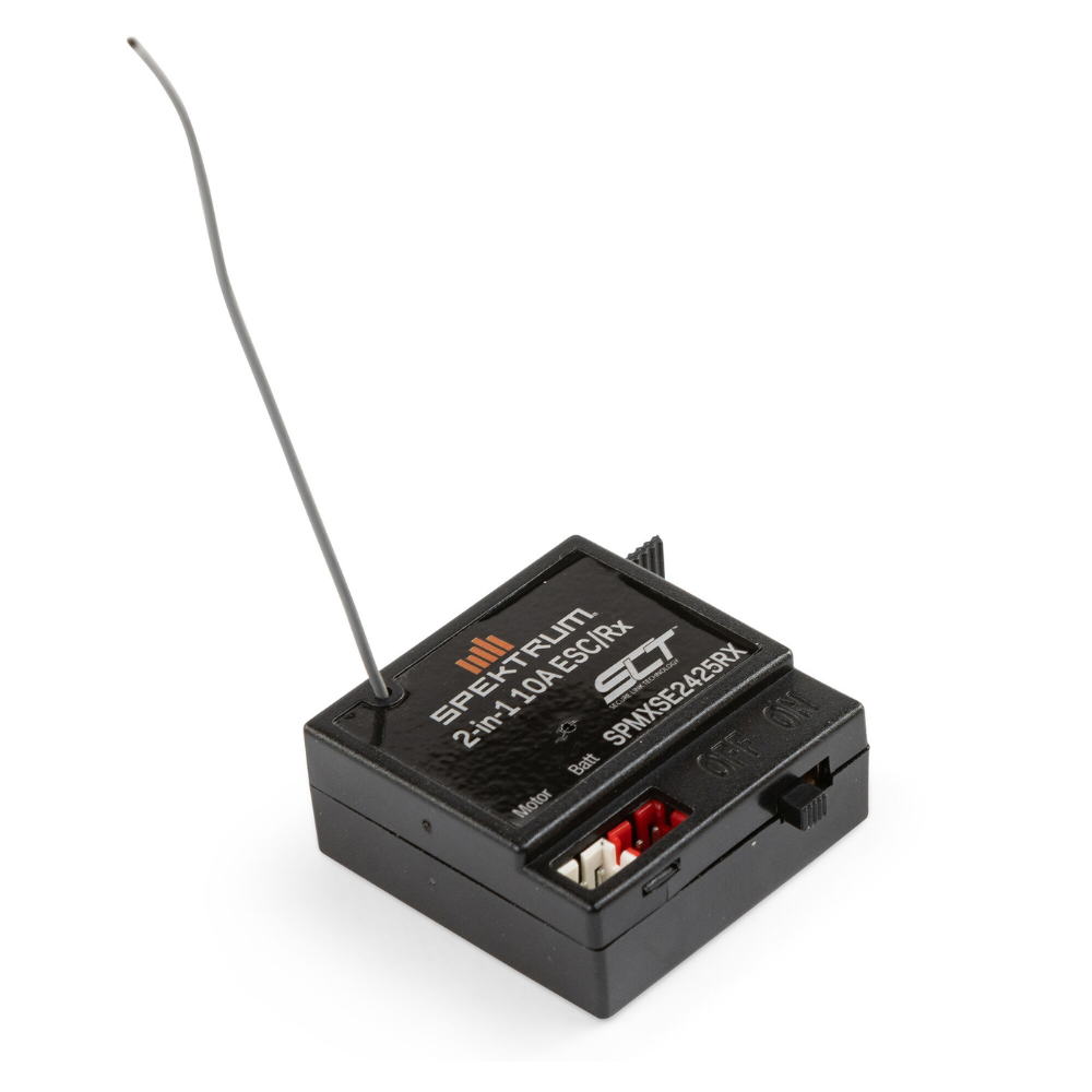 Spektrum 10 Amp Brushed 2-in-1 ESC / SLT Receiver Combo P-SPMXSE2425RX