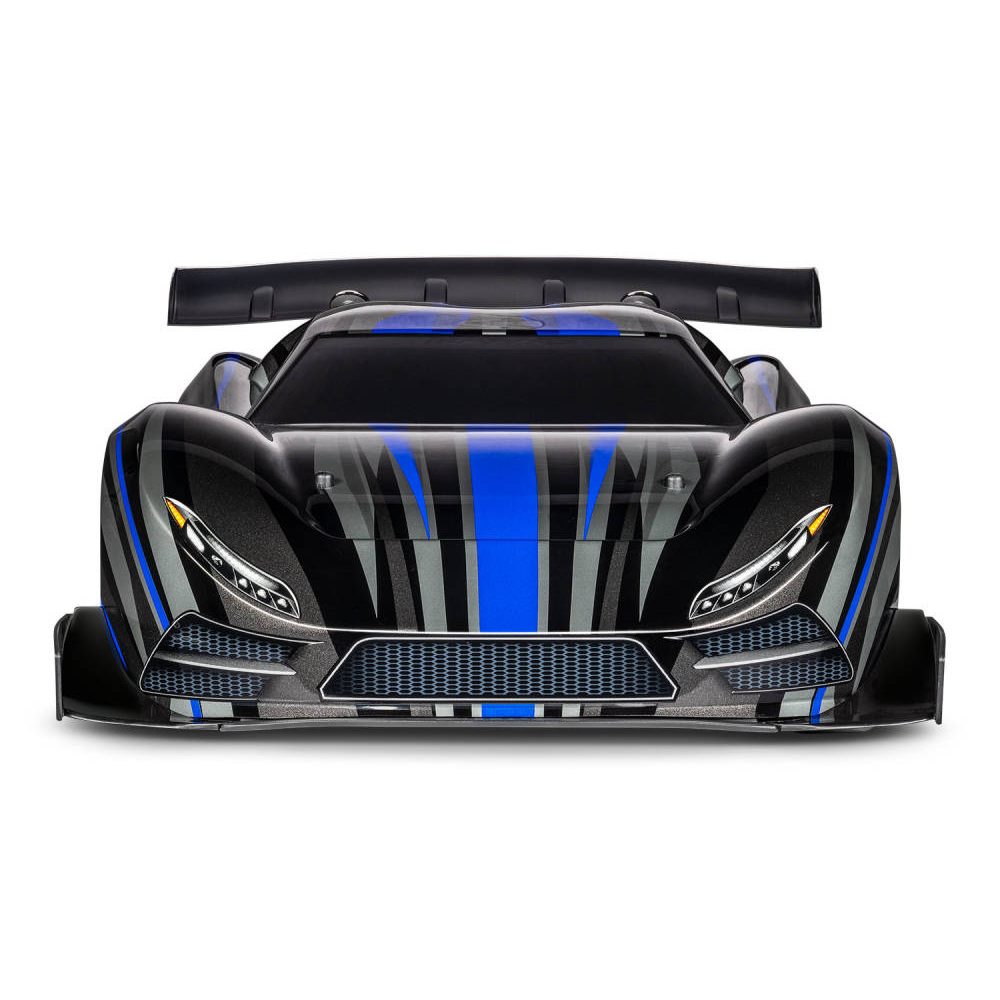 Traxxas XO-1 100MPH+ 1:7 4WD RTR Brushless Electric Supercar, BlueX (+ TQi -2-ch Wireless, Castle Mamba ESC, Big Block 1650kV, TSM)-5