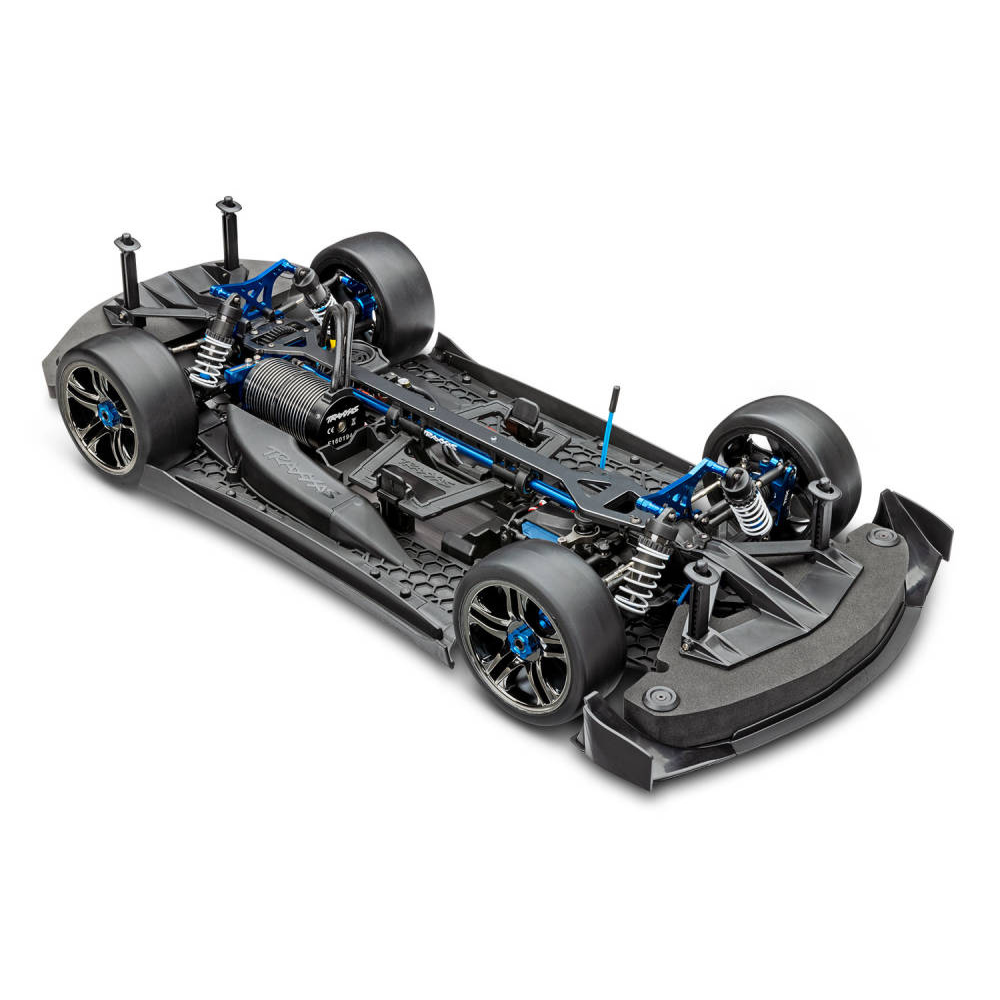 Traxxas XO-1 100MPH+ 1:7 4WD RTR Brushless Electric Supercar, BlueX (+ TQi -2-ch Wireless, Castle Mamba ESC, Big Block 1650kV, TSM)-6