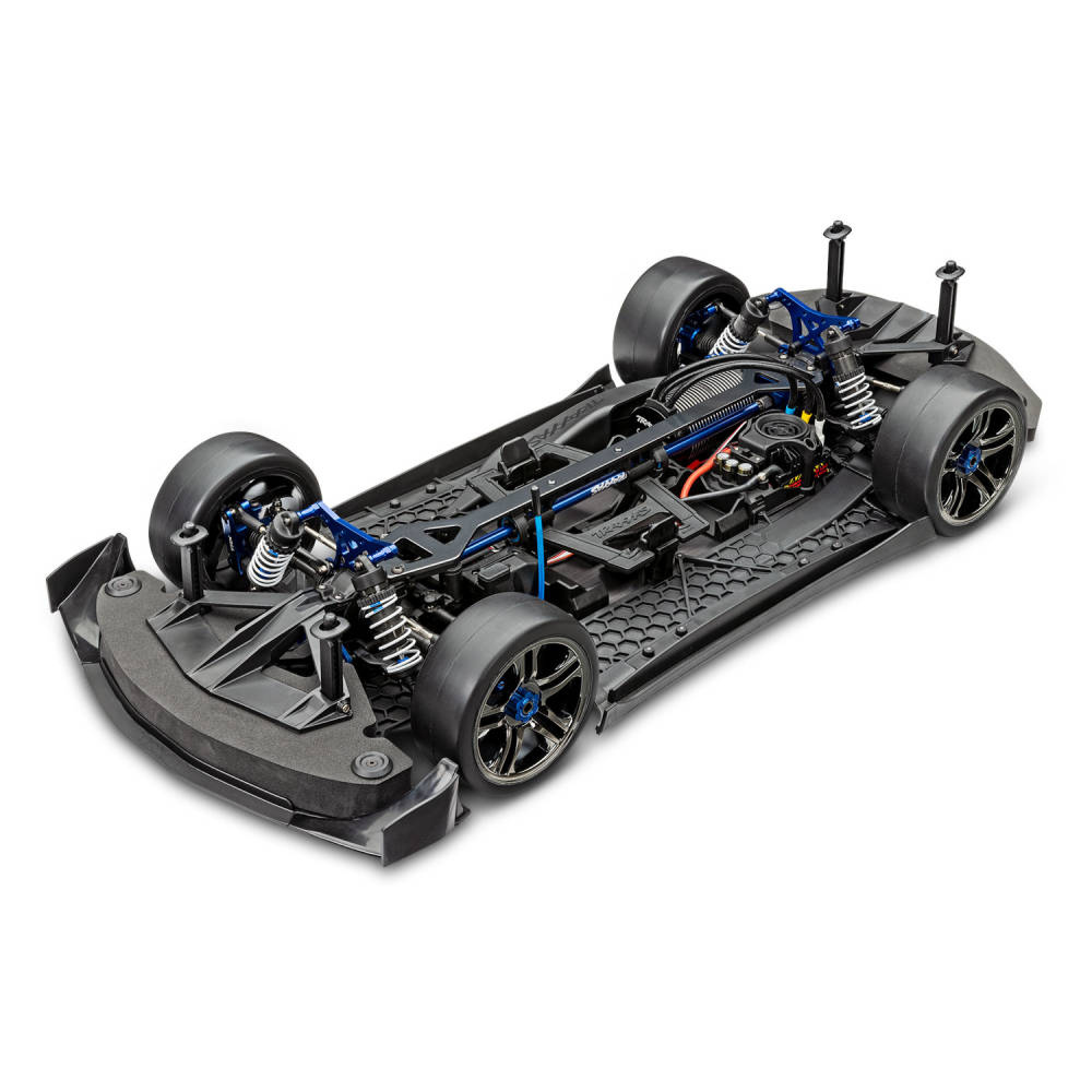 Traxxas XO-1 100MPH+ 1:7 4WD RTR Brushless Electric Supercar, BlueX (+ TQi -2-ch Wireless, Castle Mamba ESC, Big Block 1650kV, TSM)-7