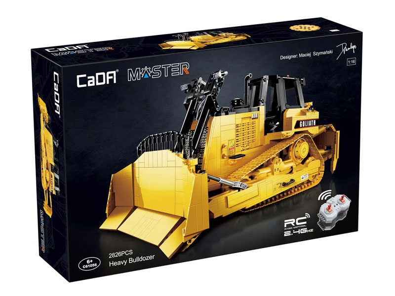 CaDA RC Heavy Bulldozer - 2826 pcs-4