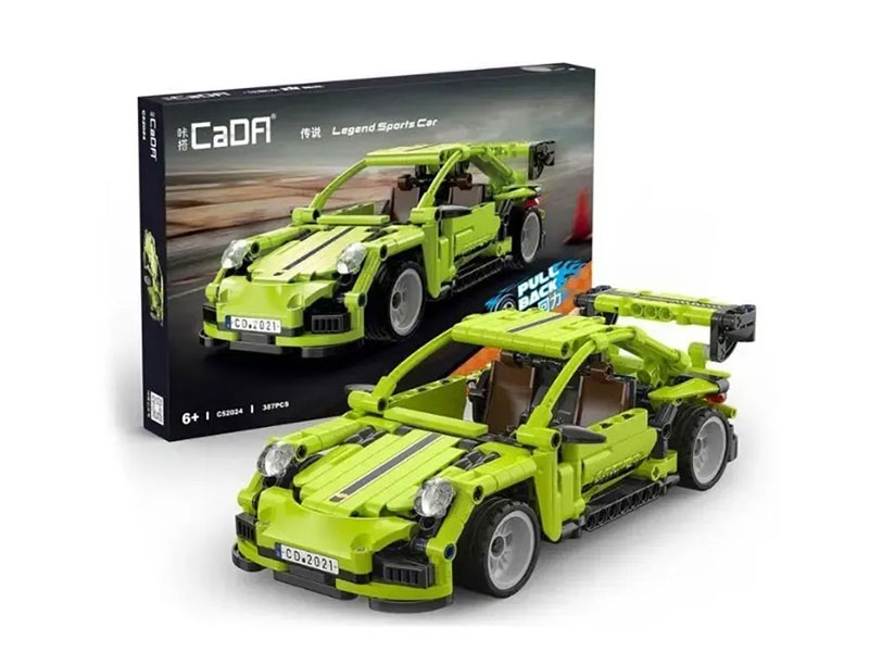 CaDA Legend 1:18 Pull Back Racing Car - 387 pcs-3
