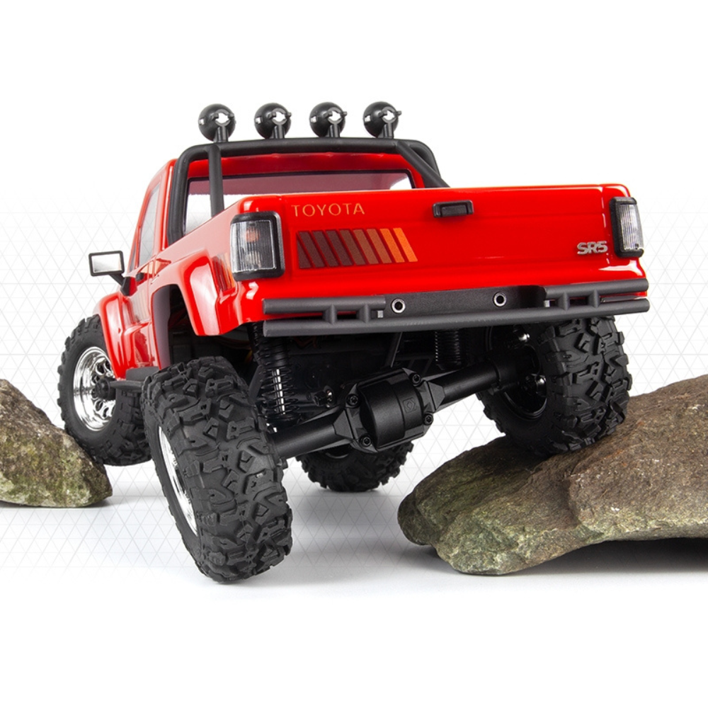 HPI Venture18 1985 Toyota Hilux SR5 Brushed - Red-6