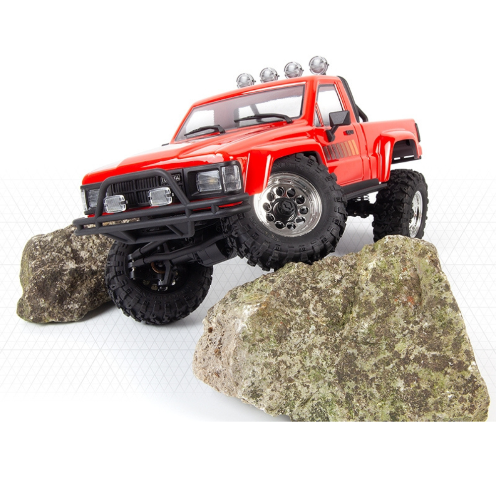 HPI Venture18 1985 Toyota Hilux SR5 Brushed - Red-7