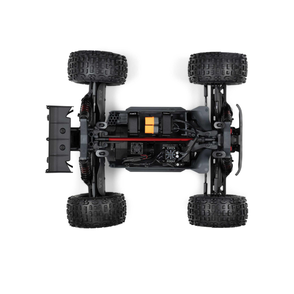 Arrma 1/10 Outcast 4S 4X4 BLX Stunt MT (with Centre Diff) Red-3