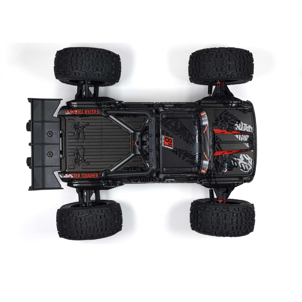 Arrma 1/5 Outcast 8S 4X4 BLX EXB Stunt Truck RTR Black-10