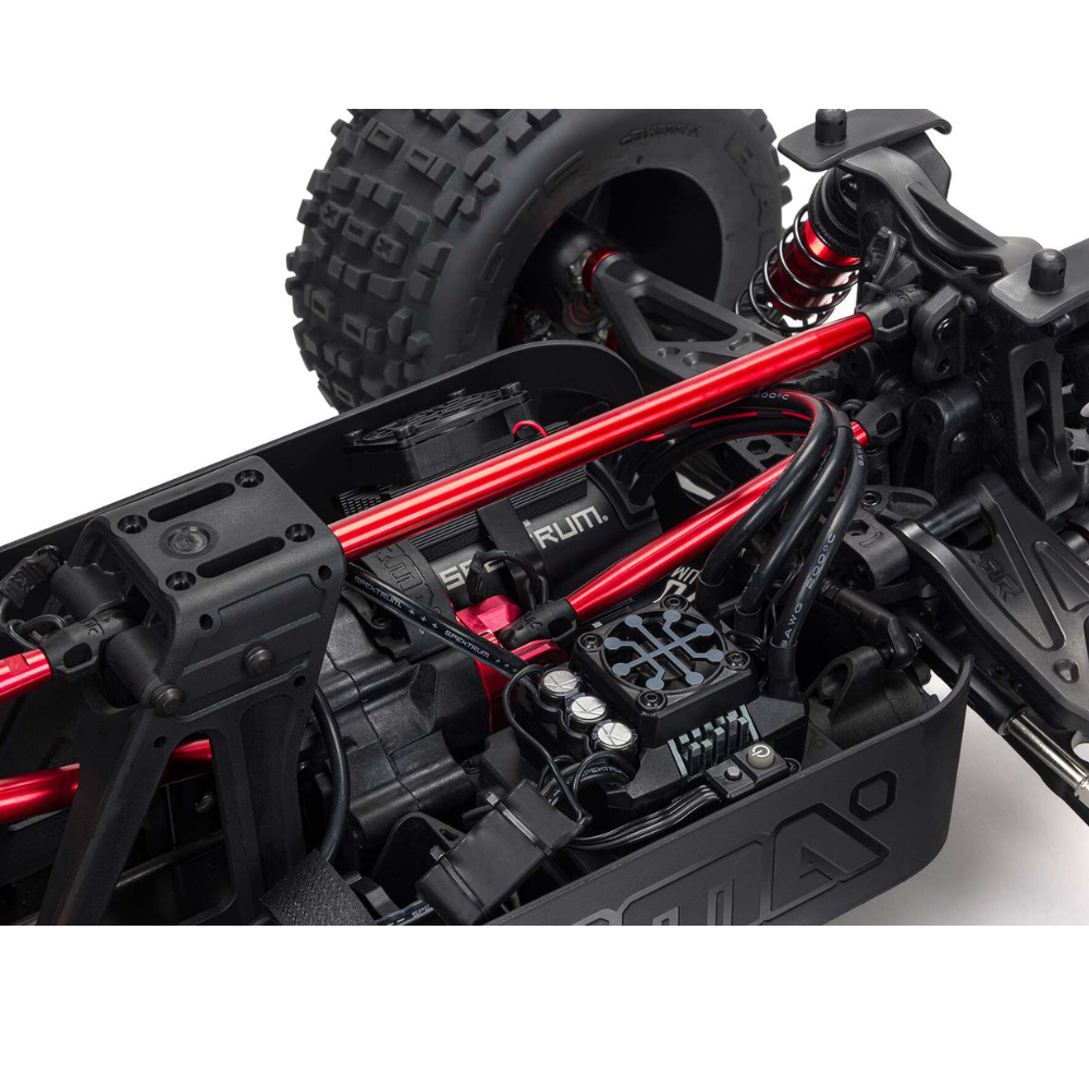 Arrma 1/5 Outcast 8S 4X4 BLX EXB Stunt Truck RTR Black-13