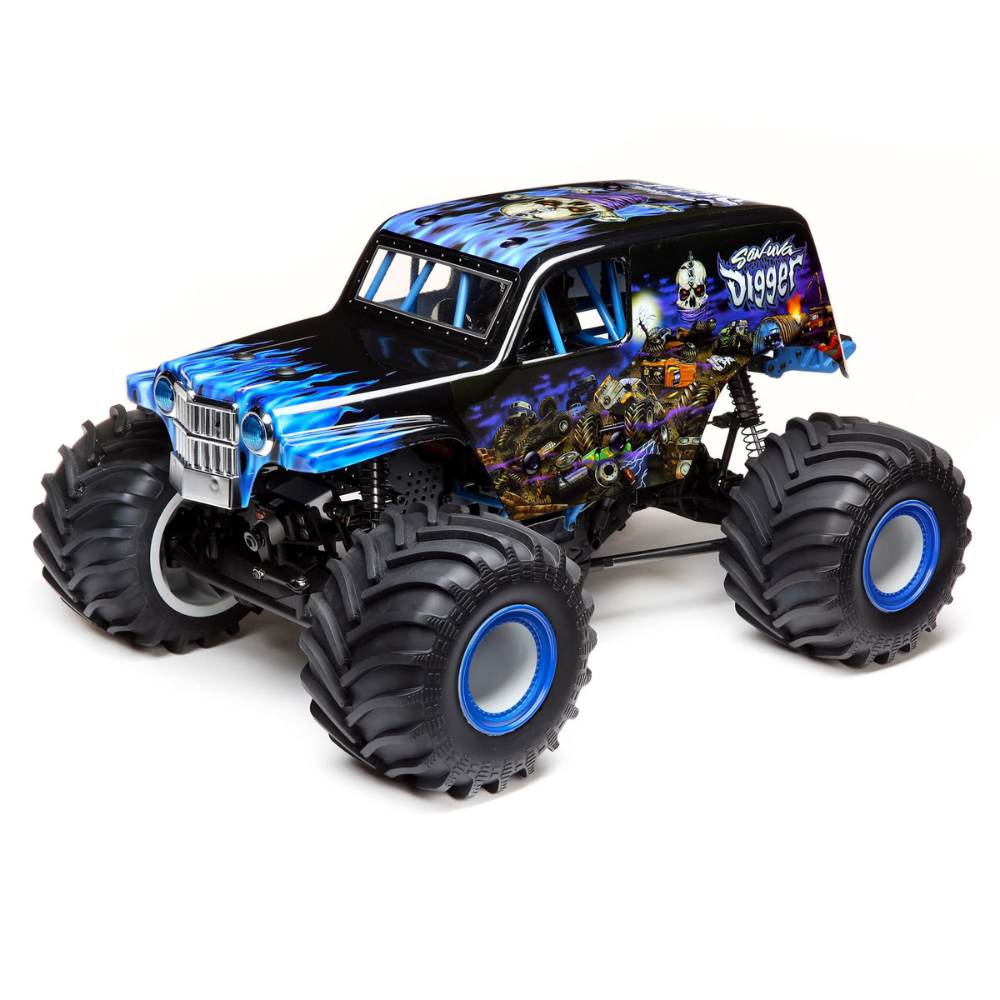 Losi 1/10 LMT 4WD Solid Axle Monster Truck RTR Son-uva Digger-4