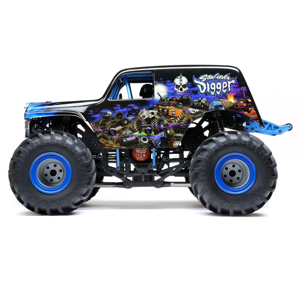 Losi 1/10 LMT 4WD Solid Axle Monster Truck RTR Son-uva Digger-10