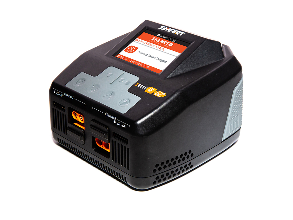 Spektrum S2200 Smart G2 AC Charger 2x200W-3