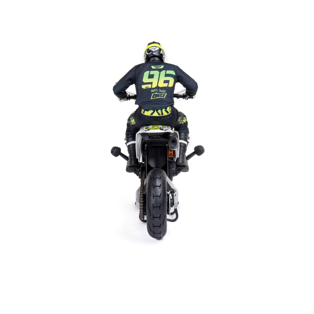 Losi 1/4 Promoto-SM FXR Supermoto Motorcycle RTR Basic - White-3