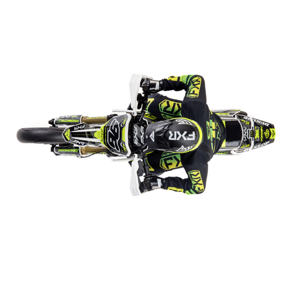 Losi 1/4 Promoto-SM FXR Supermoto Motorcycle RTR Basic - White-5
