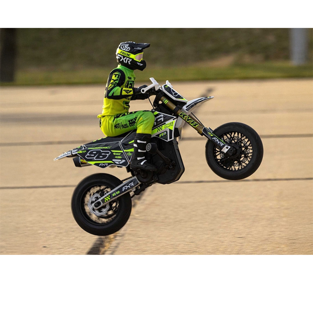 Losi 1/4 Promoto-SM FXR Supermoto Motorcycle RTR (Battery and Charger Included) - White-10