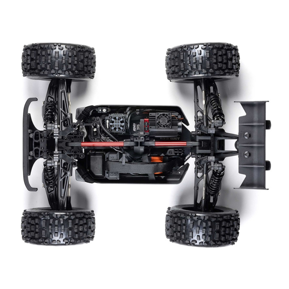 Arrma 1/8 Notorious 6S V6 4X4 BLX Stunt Truck RTR - Black-3