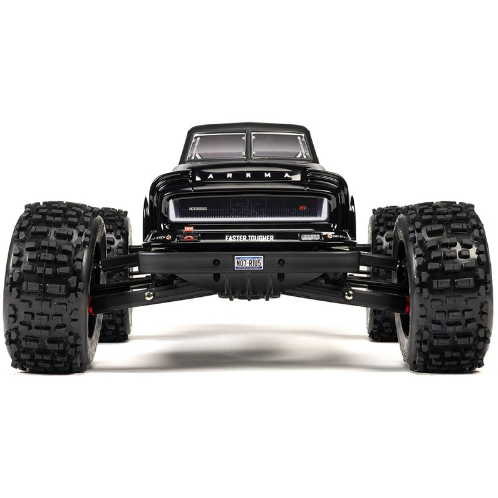 Arrma 1/8 Notorious 6S V6 4X4 BLX Stunt Truck RTR - Black-7