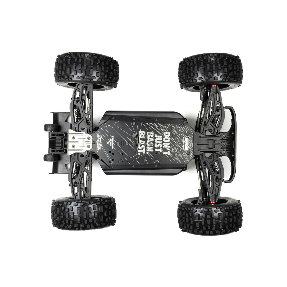 Arrma 1/8 Notorious 6S V6 4X4 BLX Stunt Truck RTR - Blue-9