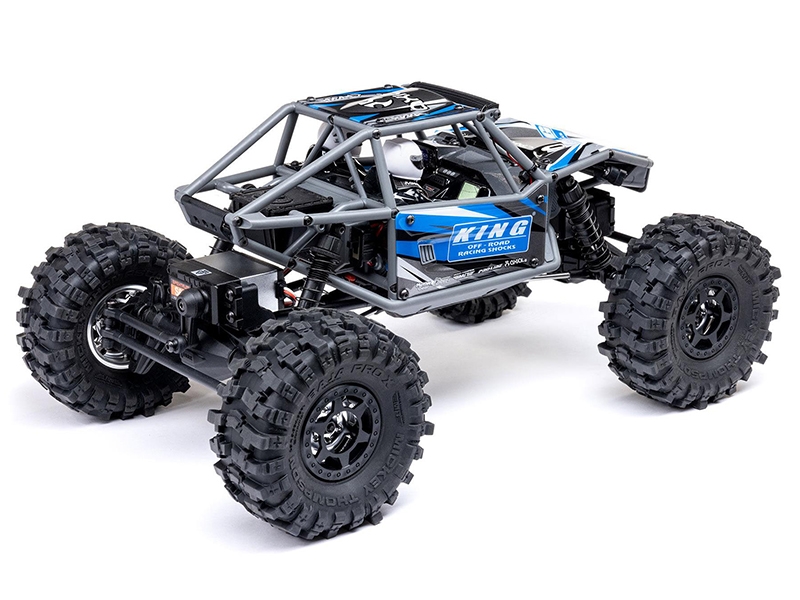 Axial 1/18 UTB18 Capra 4WS 4WD Trail Buggy RTR with Bat/Chg - Blue-3
