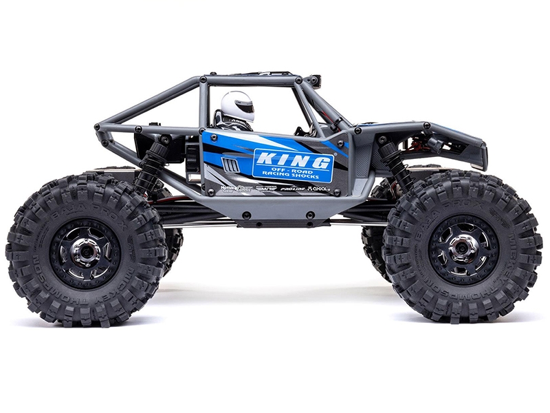 Axial 1/18 UTB18 Capra 4WS 4WD Trail Buggy RTR with Bat/Chg - Blue-4