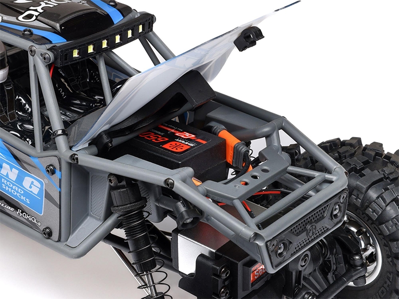 Axial 1/18 UTB18 Capra 4WS 4WD Trail Buggy RTR with Bat/Chg - Blue-5