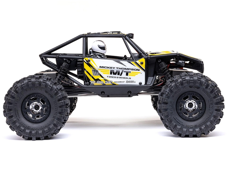 Axial 1/18 UTB18 Capra 4WS 4WD Trail Buggy RTR with Bat/Chg - Yellow-5