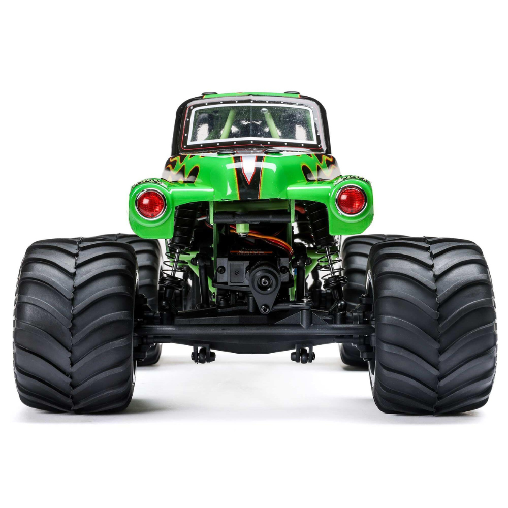 Losi 1/18 Mini LMT 4X4 Brushed Monster Truck RTR - Grave Digger-7