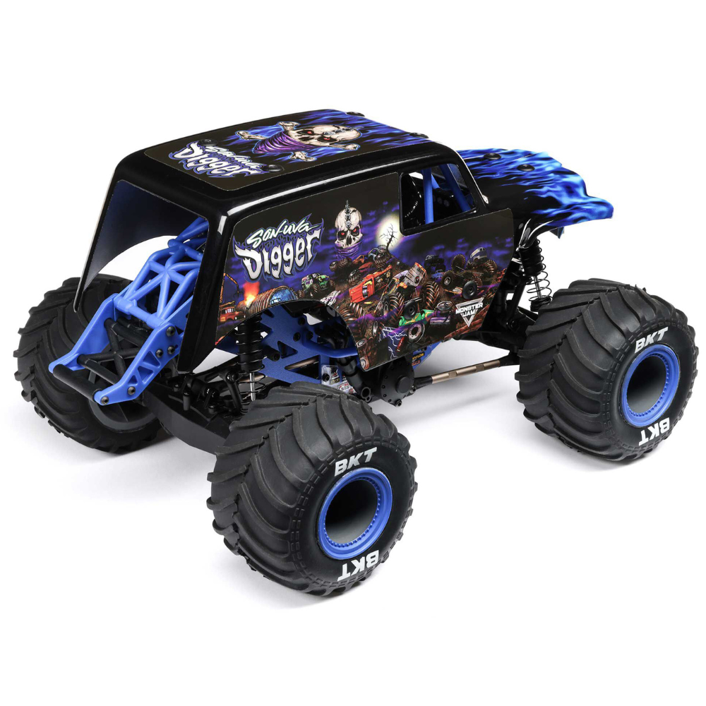 Losi 1/18 Mini LMT 4WD Brushed Monster Truck RTR Son-uva Digger-8