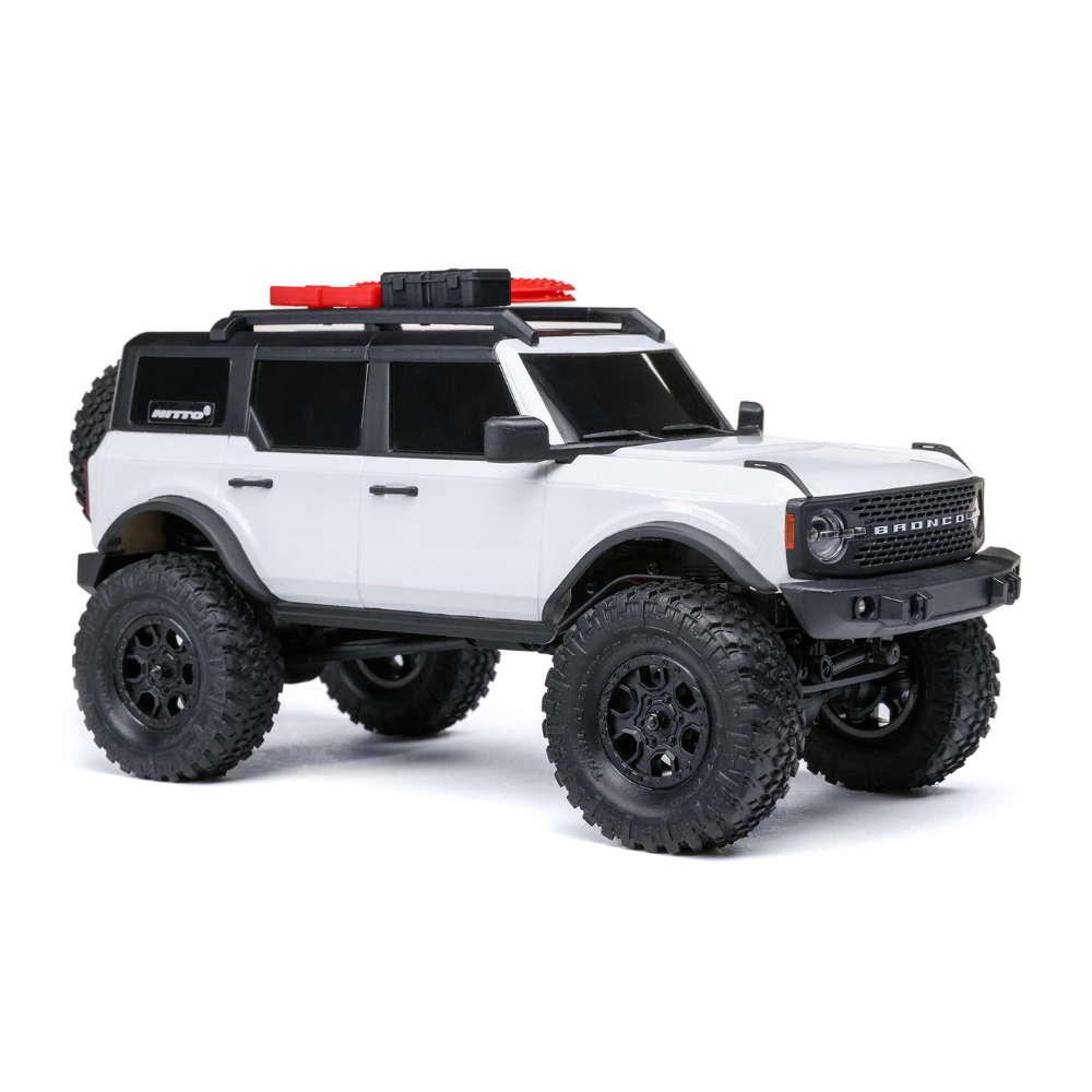 Axial 1/24 SCX24 Ford Bronco 4X4 RTR (inc Battery & Charger) White-3