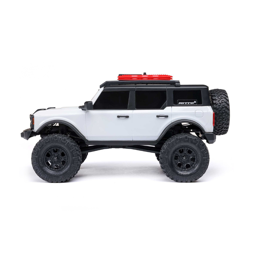 Axial 1/24 SCX24 Ford Bronco 4X4 RTR (inc Battery & Charger) White-4