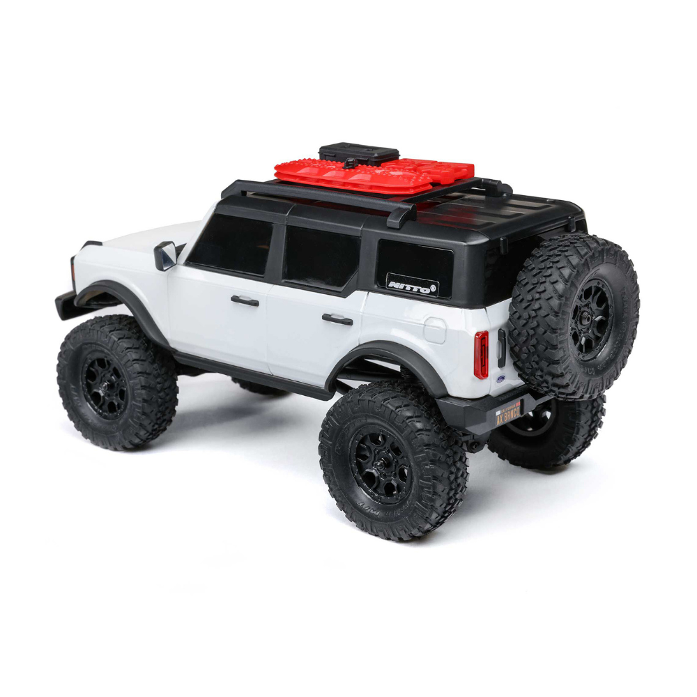 Axial 1/24 SCX24 Ford Bronco 4X4 RTR (inc Battery & Charger) White-5
