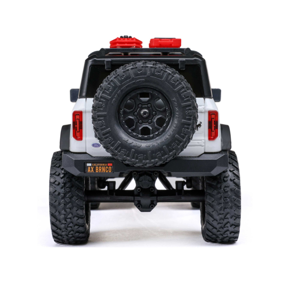 Axial 1/24 SCX24 Ford Bronco 4X4 RTR (inc Battery & Charger) White-7