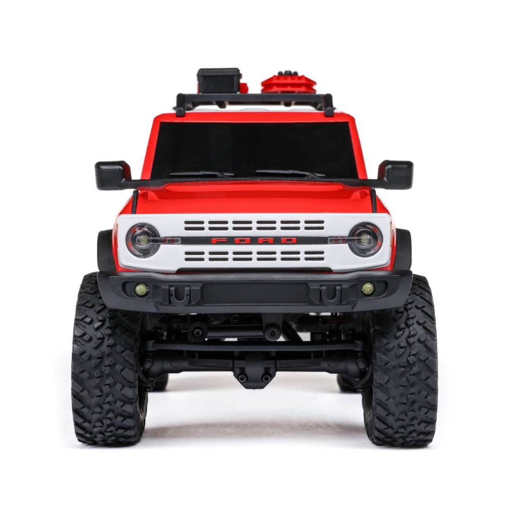 Axial 1/24 SCX24 Ford Bronco 4X4 RTR (inc Battery & Charger) Heritage Edition Red-5