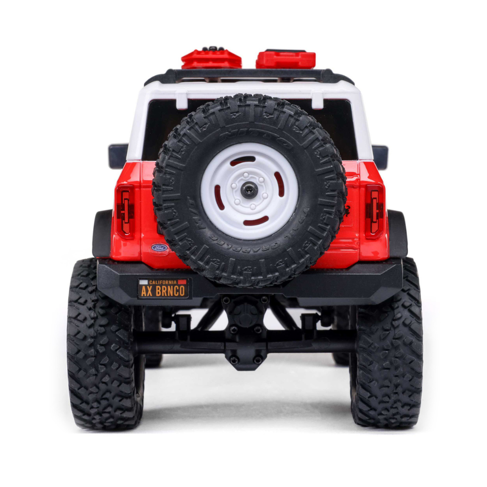 Axial 1/24 SCX24 Ford Bronco 4X4 RTR (inc Battery & Charger) Heritage Edition Red-6