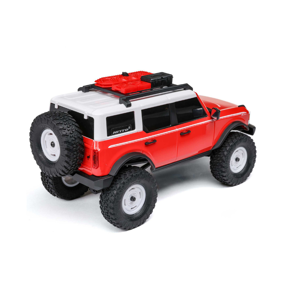 Axial 1/24 SCX24 Ford Bronco 4X4 RTR (inc Battery & Charger) Heritage Edition Red-7