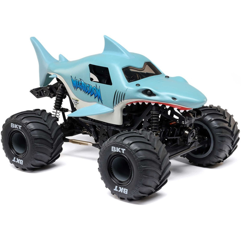 Losi 1/18 Mini LMT Megalodon 2S 4X4 RTR Brushed Monster Truck-3