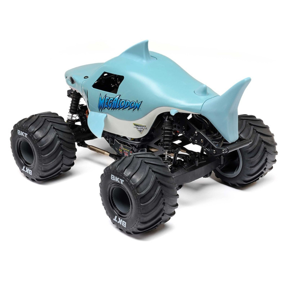 Losi 1/18 Mini LMT Megalodon 2S 4X4 RTR Brushed Monster Truck-4