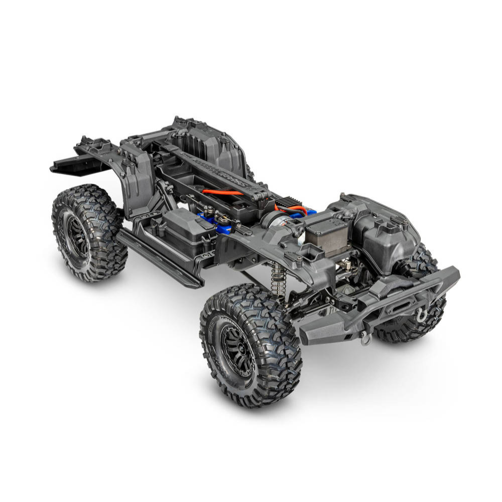 Traxxas TRX-4 Land Rover Defender 1:10 4X4 Electric Trail Crawler, Green (+ TQi 4-ch, XL-5 HV, Titan 550, Clipless Body)-4