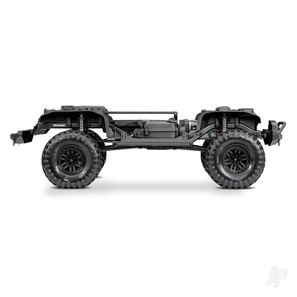 Traxxas TRX-4 Land Rover Defender 1:10 4X4 Electric Trail Crawler, Silver (+ TQi 4-ch, XL-5 HV, Titan 550, Clipless Body)-4