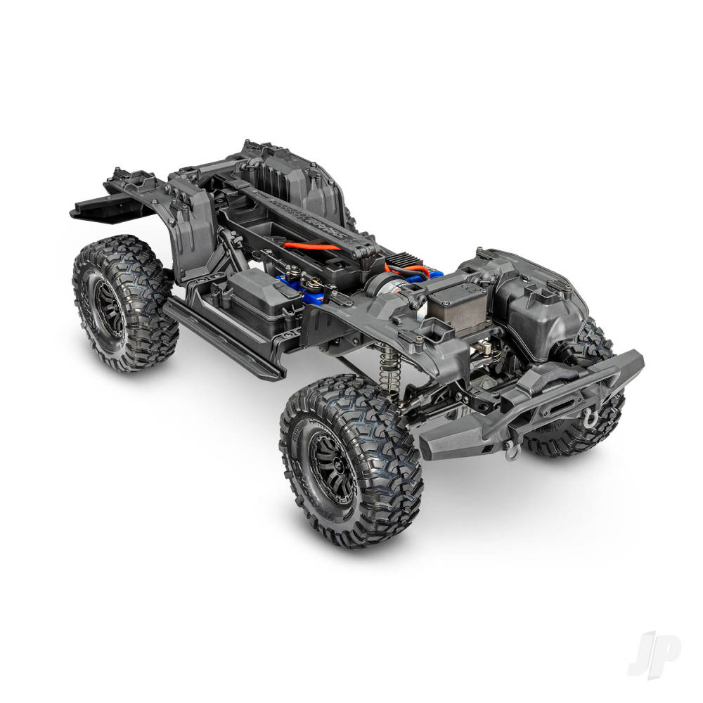 Traxxas TRX-4 Land Rover Defender 1:10 4X4 Electric Trail Crawler, Silver (+ TQi 4-ch, XL-5 HV, Titan 550, Clipless Body)-6