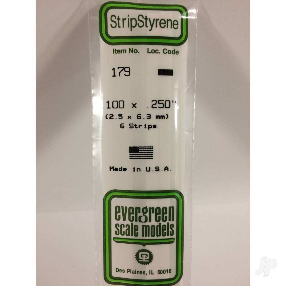 14in (35cm) Strip .100x.250in (6 per pack)-2