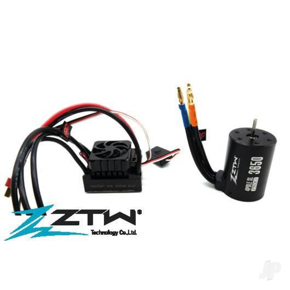Beast SL 50A G2 ESC Combo + Prog Card (3650 2950KV Motor) (2-3 Cells)