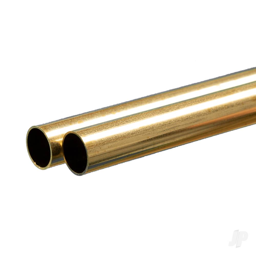 5/8in Brass Round Tube, .029in Wall (36in long) (Bulk Pack of 2 Items)