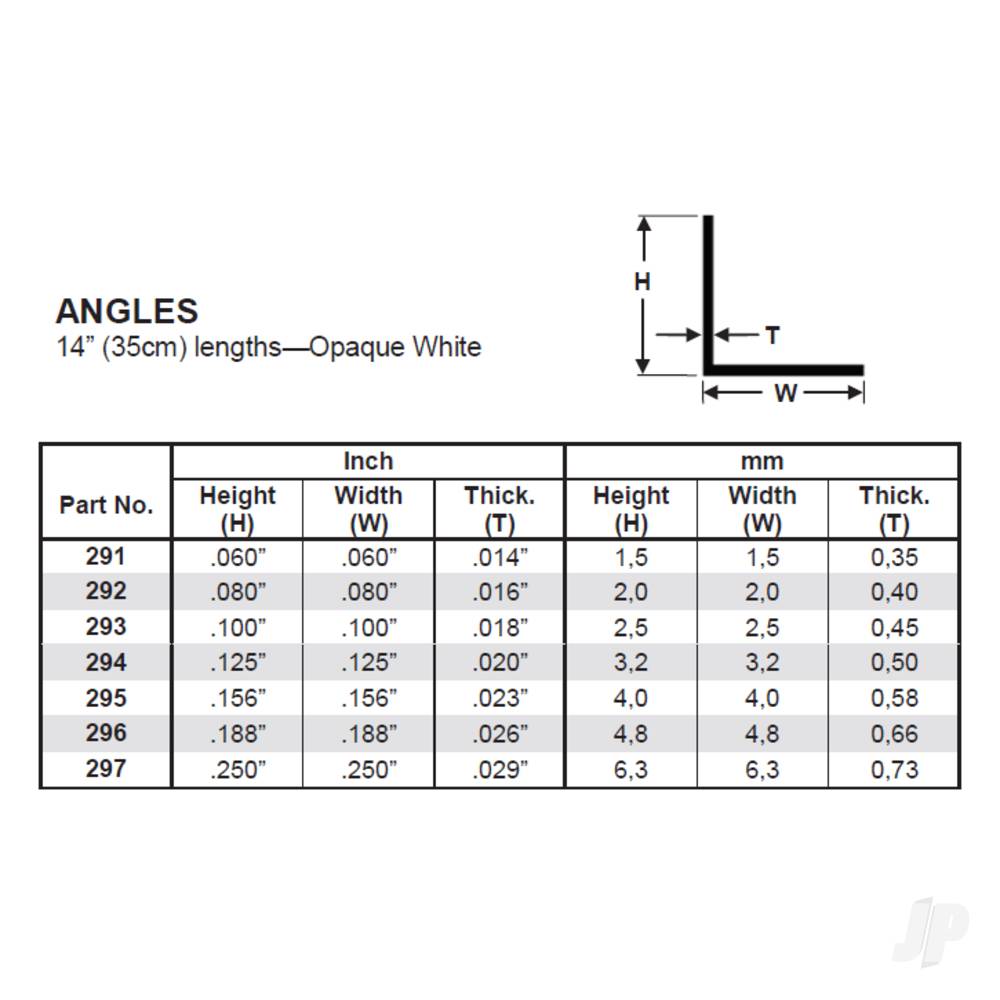 14in (35cm) Right-Angle .188in (3/16in) (15 per pack)-5