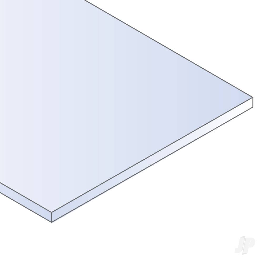 6x12in (15x30cm) Transparent Coloured Sheet .010in Thick YELLOW (2 Sheet per pack)-3