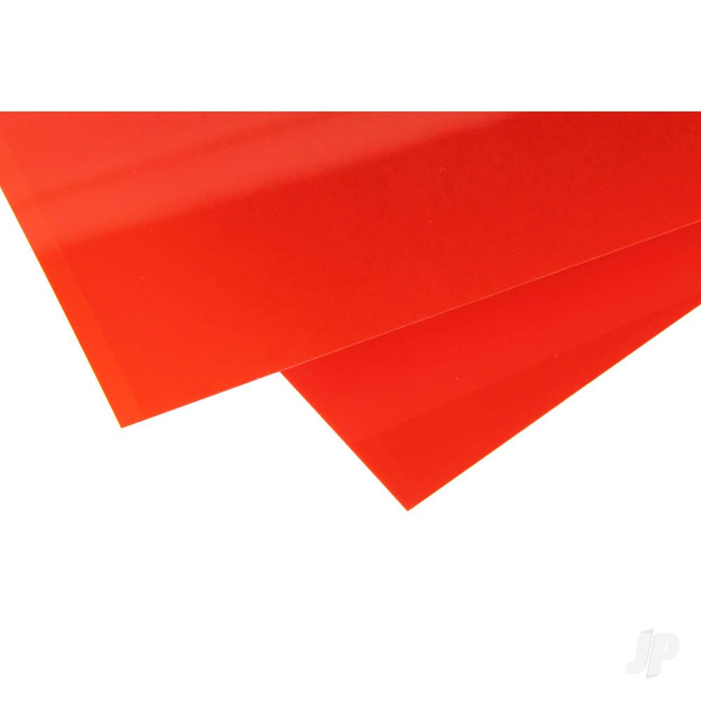 6x12in-15x30cm-transparent-coloured-sheet-010in-thick-red-2-sheet-per-pack