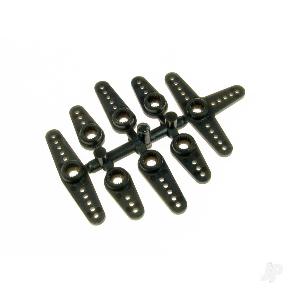 Super Strength Servo Arms (8 pcs per package) (Long for Hitec / Hobbico / Command Servos)
