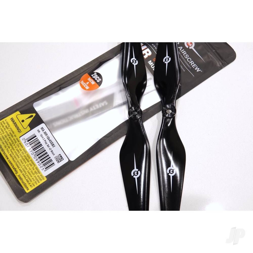 3MR Series - 3-Blade 9x4.5 Propeller (CCW) Black-5