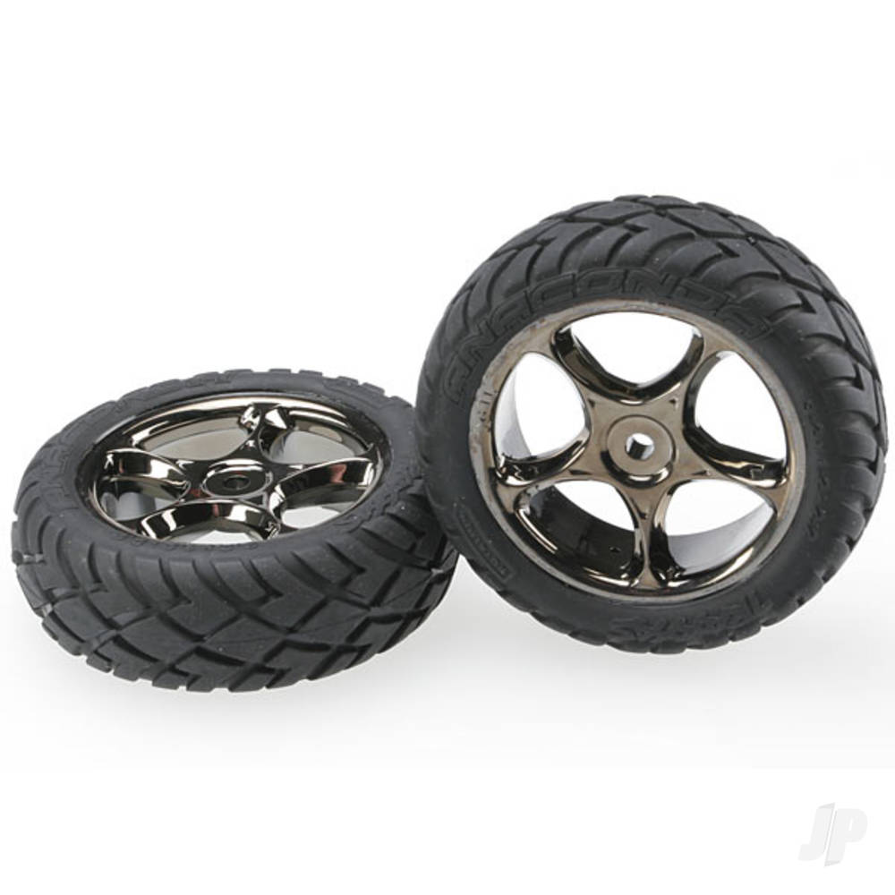 Traxxas Tyres & Wheels, Assembled (2 pcs)