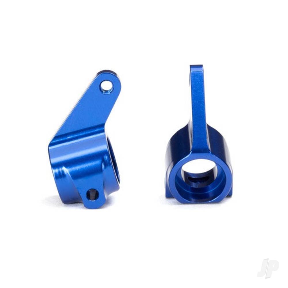traxxas-steering-blocks-rustler-stampede-bandit-2-pcs-6061-t6-aluminium-blue-anodised-5x11mm-ball-bearings-4-pcs