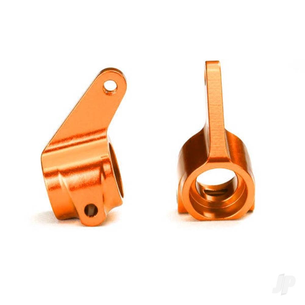 traxxas-steering-blocks-rustler-stampede-bandit-2-6061-t6-aluminium-orange-anodised-5x11mm-ball-bearings-4-pcs