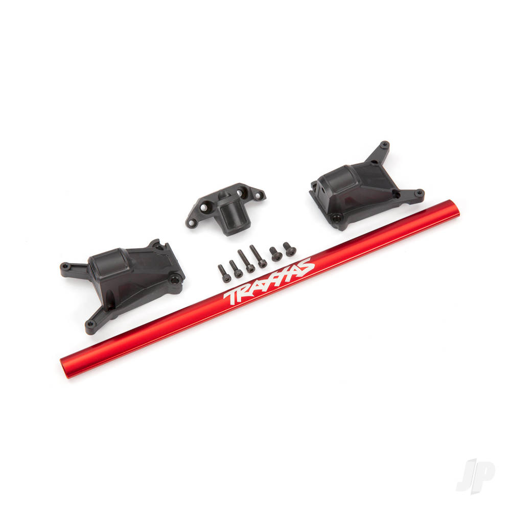 traxxas-chassis-brace-kit-red-fits-rustler-4x4-and-slash-4x4-equipped-with-low-cg-chassis